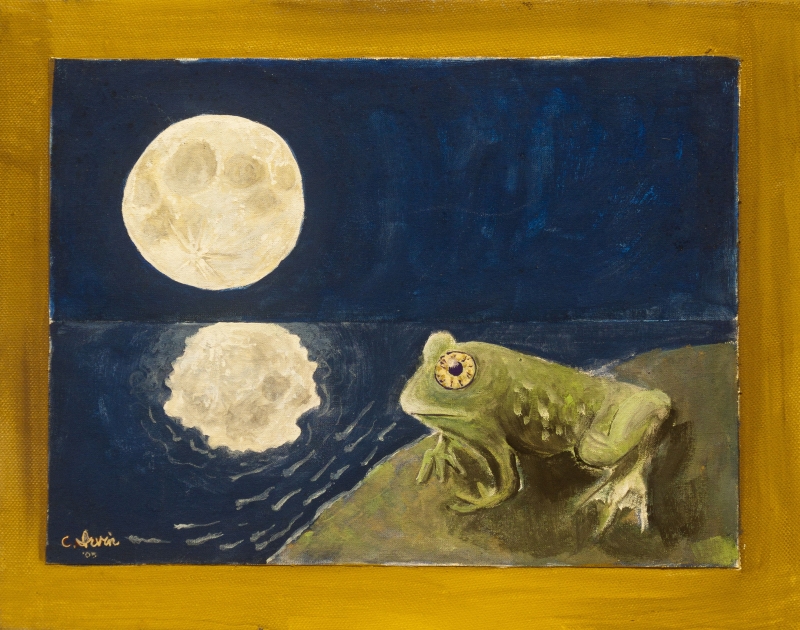 Moon Frog by artist Craig IRVIN